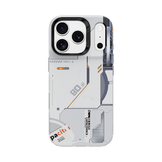  iPhone 17 Pro Max fehér Benks Dynamic Magnetic Mecha tok (E070) (Kamera Vezérlőgomb) tok