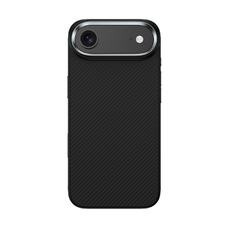  iPhone 17 Air fekete Benks Magnetic Armor Pro Kevlar tok Metal Frame 600D (A068) (Kamera vezérlő gomb)