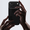  iPhone 17 Pro Max fekete Benks Montage Magnetic Armor Air Kevlar tok fém kerettel 600D+1500D (MB70) - 4. kép