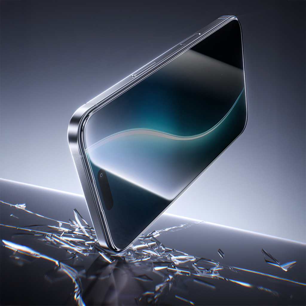  iPhone 17/16 Pro Fekete Benks Edzett üveg Ultra Shield HD (AA67) üvegfólia - 8