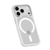  iPhone 17 Pro fehér Benks Magnetic Mist tok fém kerettel (0069) (kamera vezérlő gomb) tok - 0. kép