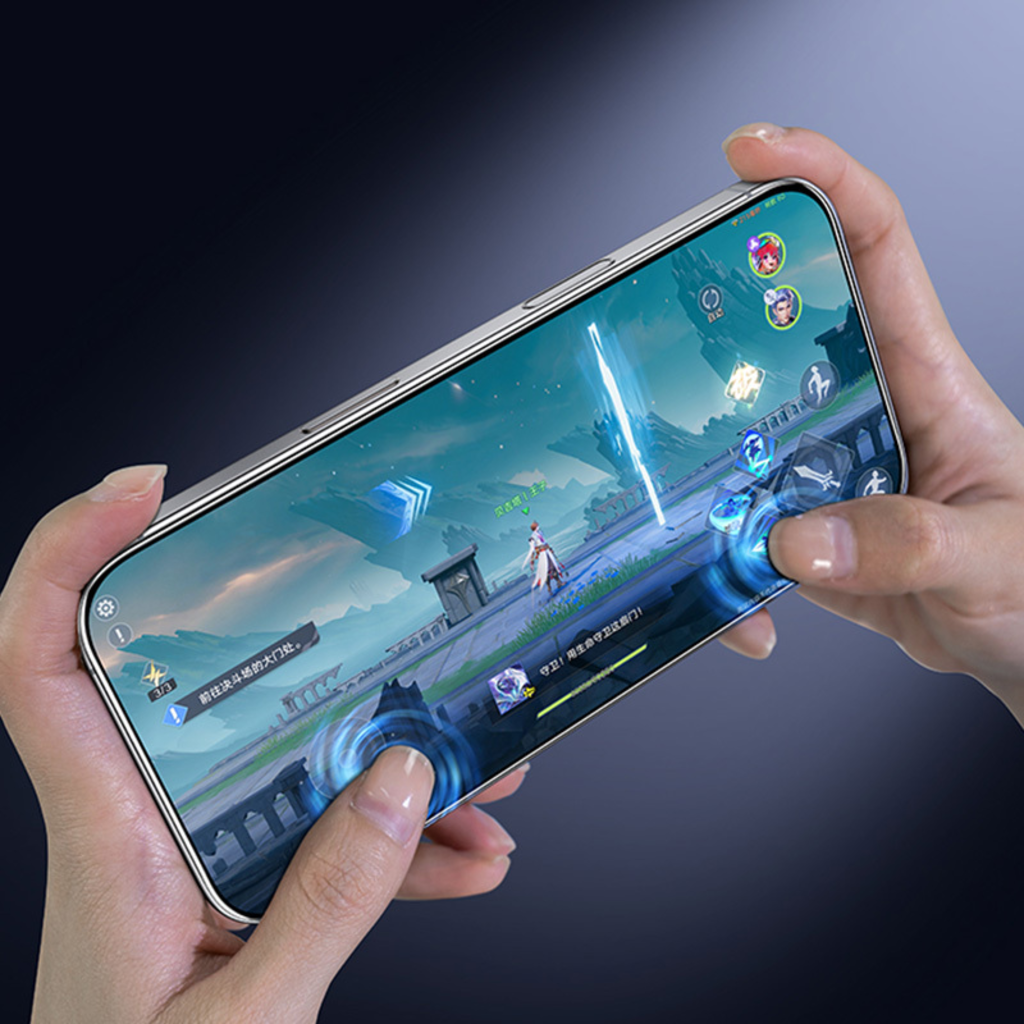  iPhone 17/16 Pro fekete Benks Edzett üveg Joy Touch Matt Üvegfólia (M067) üvegfólia - 12