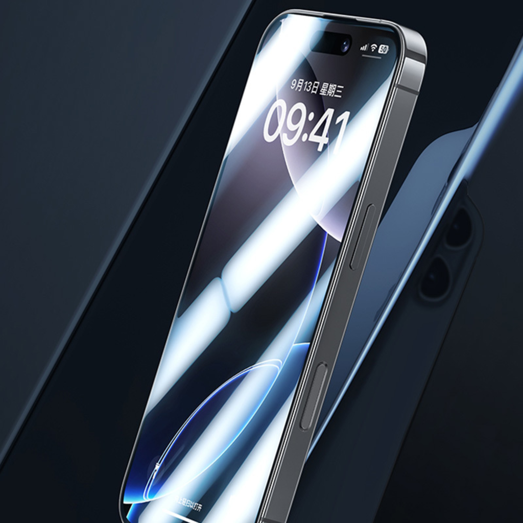  iPhone 17/16 Pro fekete Benks Edzett üveg Joy Touch Matt Üvegfólia (M067) üvegfólia - 18