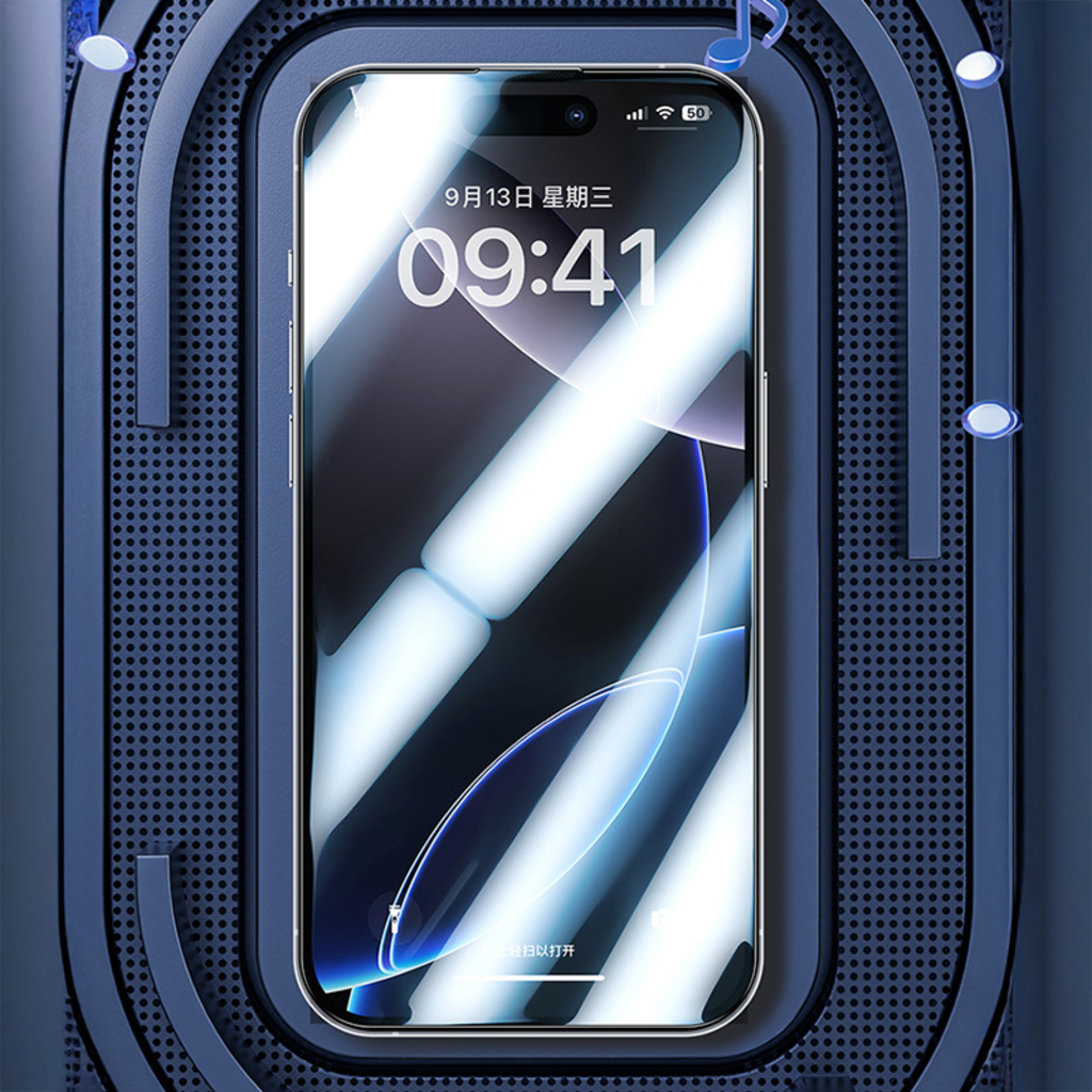  iPhone 17/16 Pro fekete Benks Edzett üveg Joy Touch Matt Üvegfólia (M067) üvegfólia - 19