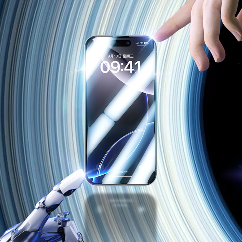  iPhone 17/16 Pro fekete Benks Edzett üveg Joy Touch Matt Üvegfólia (M067) üvegfólia - 22