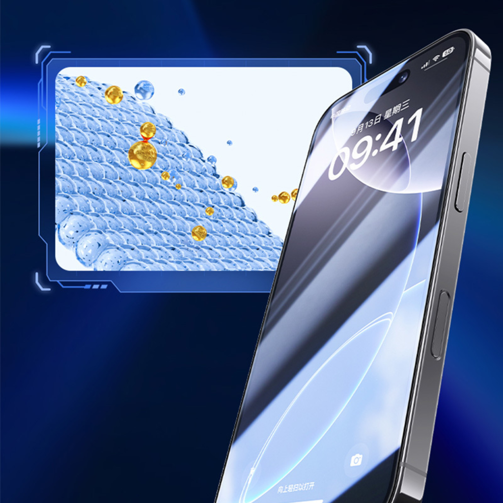  iPhone 17/16 Pro fekete Benks Edzett üveg Joy Touch Matt Üvegfólia (M067) üvegfólia - 24