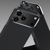  Iphone 17 Air fekete Benks Magnetic Armor Air Kevlar tok fém kerettel 600D (0068) - 0. kép