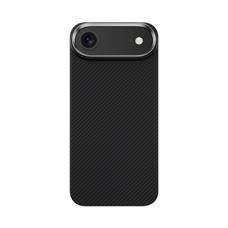  Iphone 17 Air fekete Benks Magnetic Armor Air Kevlar tok fém kerettel 600D (0068)