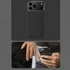  Iphone 17 Air fekete Benks Magnetic Armor Air Kevlar tok fém kerettel 600D (0068) - 2. kép