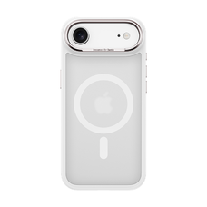  iPhone 17 Air Fehér Benks Mágneses Mist tok Fém Keret (0068) (Kamera Vezérlő Gomb) tok