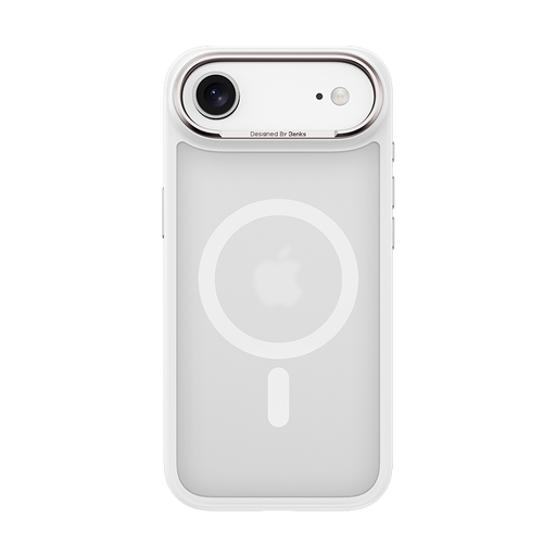 iPhone 17 Air Fehér Benks Mágneses Mist tok Fém Keret (0068) (Kamera Vezérlő Gomb) tok iPhone 17 Air Fehér Benks Mágneses Mist tok Fém Keret (0068) (Kamera Vezérlő Gomb) tok