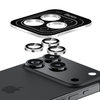  iPhone 17 Pro/17 Pro Max kamerára fekete Benks edzett üveg Glass Warrior metal lencsevédő (lencse 3 darab) üvegfólia - 2. kép