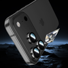  iPhone 17 Pro/17 Pro Max kamerára fekete Benks edzett üveg Glass Warrior metal lencsevédő (lencse 3 darab) üvegfólia - 3. kép