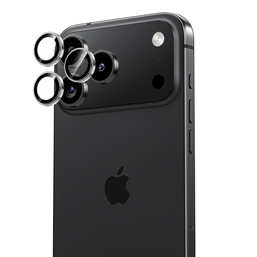 iPhone 17 Pro/17 Pro Max kamerára fekete Benks edzett üveg Glass Warrior metal lencsevédő (lencse 3 darab) üvegfólia iPhone 17 Pro/17 Pro Max kamerára fekete Benks edzett üveg Glass Warrior metal lencsevédő (lencse 3 darab) üvegfólia