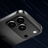iPhone 17 Pro/17 Pro Max čierne Benks tvrdené sklo DR zafírový ochranný kryt na objektív fotoaparátu (3 kusy objektívu) sklenená fólia - 3. kép