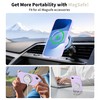 Tech-protect Szilikon Magsafe iPhone 17 Air Mályva tok - 1. kép