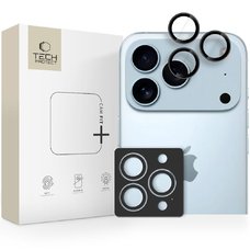 Tech-protect Camring Fit+ iPhone 14 Pro / Max / 15 Pro / Max / 16 Pro / Max / 17 Pro / Max Fekete üvegfólia