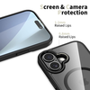 Tech-protect Magmat Magsafe iPhone 17 fekete/áttetsző tok - 1. kép
