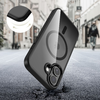 Tech-protect Magmat Magsafe iPhone 17 fekete/áttetsző tok - 2. kép