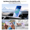 Tech-protect Szilikon Magsafe iPhone 17 Pro Max Mauve tok - 1. kép