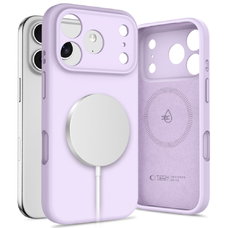 Tech-protect Szilikon Magsafe iPhone 17 Pro Max Mauve tok