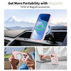Tech-protect Szilikon Magsafe iPhone 17 Pro Max Rózsaszín Gyöngy tok - 1. kép
