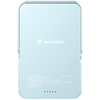 Powerbank Verbatim Charge n Go 10000mAh állványos Mágneses Vezeték nélküli kék 32266 - 1. kép