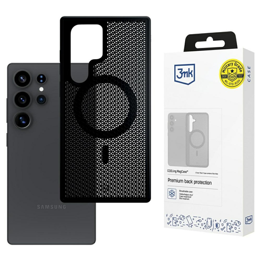 3MK COOLing MagCase tok Samsung Galaxy S25 Ultra 3MK COOLing MagCase tok Samsung Galaxy S25 Ultra