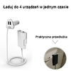 AWEI autós töltő C-400 9.6A 4xUSB Gyors Fehér - 0. kép