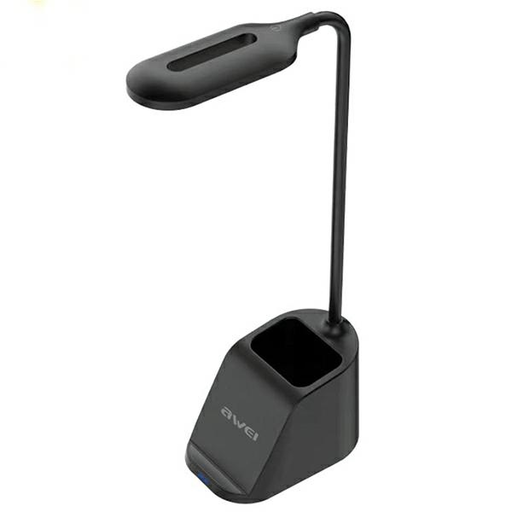AWEI LED lámpa induktív töltéssel W2015W Gyors Töltés fekete
