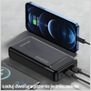AWEI PowerBank P6K 20000mAh fekete 2xUSB/PD/Micro-USB - 3. kép