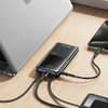 AWEI PowerBank P76K 10000mAh 22.5W fekete Digitális Kijelző - 1. kép