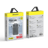 AWEI PowerBank P89K 10000mAh 38.5W fekete/fekete + PD/Lightning kábelek - 0. kép