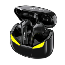 AWEI Bluetooth 5.0 T35 TWS vezeték nélküli fülhallgató + dokkolóállomás gaming fekete