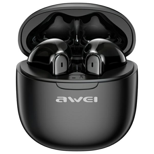 AWEI Bluetooth 5.3 T68 ENCTWS fülhallgató + dokkoló állomás fekete