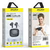 AWEI Bluetooth fülhallgató 5.3 TA6 ANC+ töltőállomás fekete - 0. kép