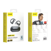 AWEI Bluetooth 5.4 fejhallgató OWS T93+ töltőállomás fekete - 1. kép
