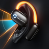 AWEI Bluetooth fejhallgató 5.4 TZ13 ANC + dokkoló állomás fekete - 1. kép