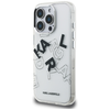  iPhone 16 Pro Átlátszó Karl Lagerfeld IML Sketched Graphic tok - 0. kép