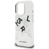 iPhone 16 Pro Átlátszó Karl Lagerfeld IML Sketched Graphic tok - 4. kép