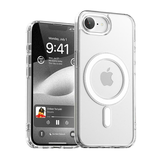 Mercury Jelhard MagSafe iPhone 16e átlátszó tok