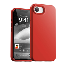 Mercury Szilikon iPhone 16E piros tok