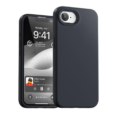 Mercury Szilikon iPhone 16e sötétkék tok
