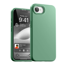 Mercury Szilikon iPhone 16e zöld tok