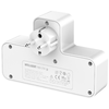 Beline elosztó LED háttérvilágítással 2xUSB-A/USB-C/2xAC fehér - 0. kép