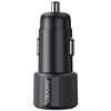 Autós töltő USAMS YT sorozat CC283 60W 1xUSB-A 1xUSB-C fekete - 3. kép