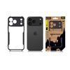 Tactical Quantum Stealth Apple iPhone 17 Pro Max tok átlátszó/fekete tok - 1. kép
