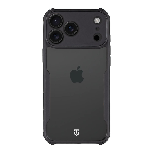 Tactical Quantum Stealth Apple iPhone 17 Pro Max tok átlátszó/fekete tok