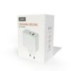 Setty fali töltő PD+QC USB + USB-C 45W LSI-01 fehér - 0. kép
