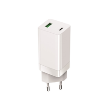 Setty GAN fali töltő PD+QC USB + USB-C 65W LSI-02 fehér